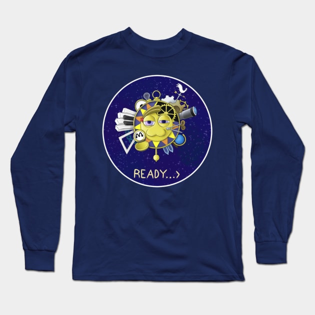 Galactic Nova Long Sleeve T-Shirt by VibrantEchoes